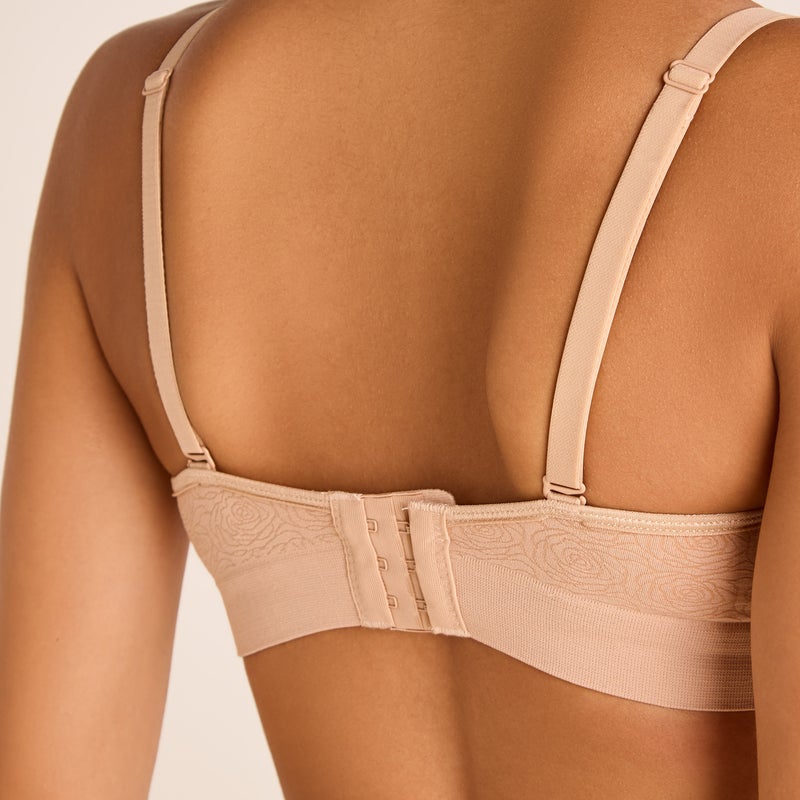 Splash FAV Floral Jacquard Multiway Seamfree Bra with Adjustable Straps - Image 4