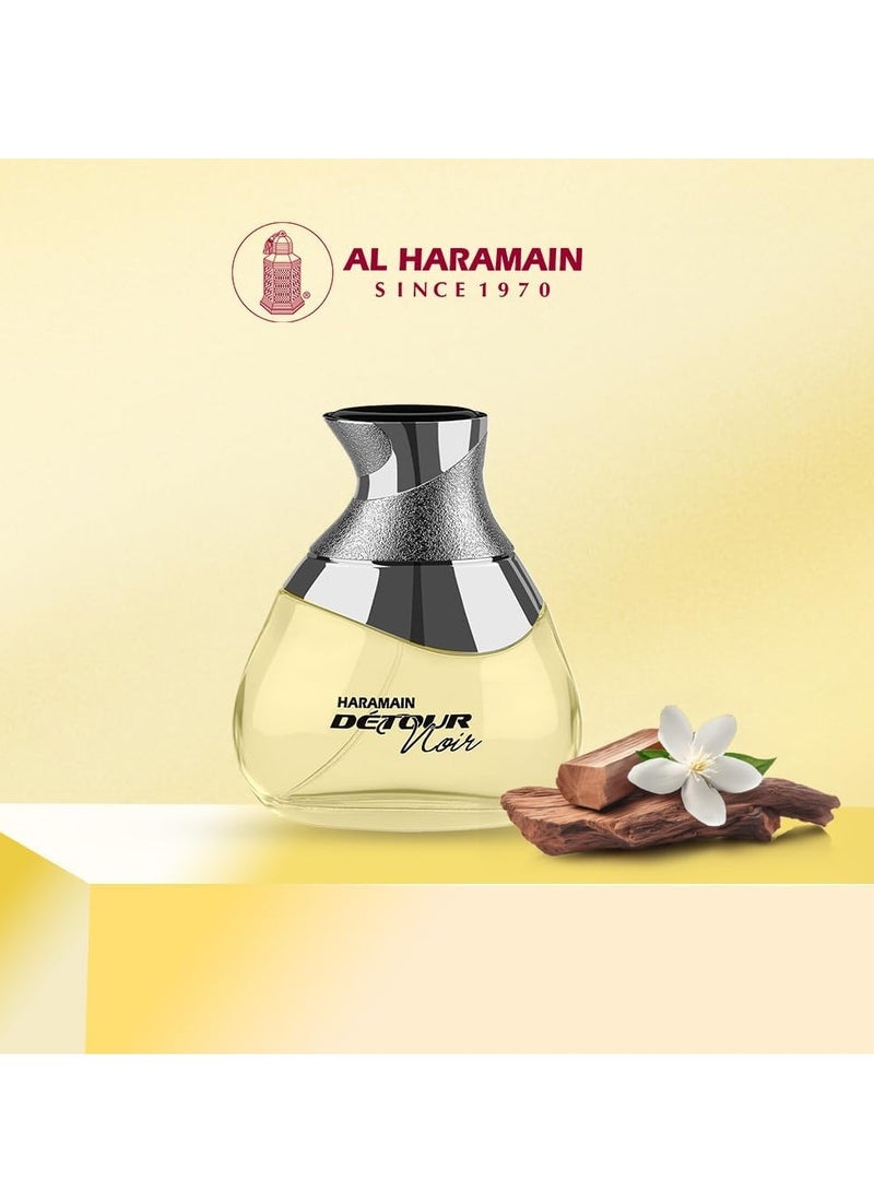 Al Haramain Detour Noir Unisex Eau de Parfum - 100ml | Oriental Luxury - Image 2