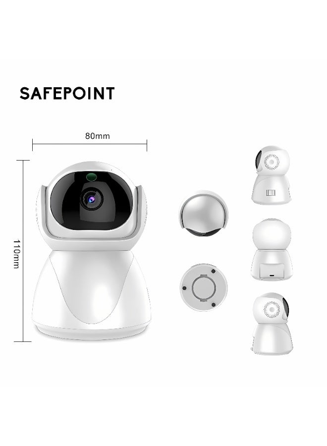 360 degree panoramic WiFi security camera, wireless camera, baby monitoring camera - Image 5