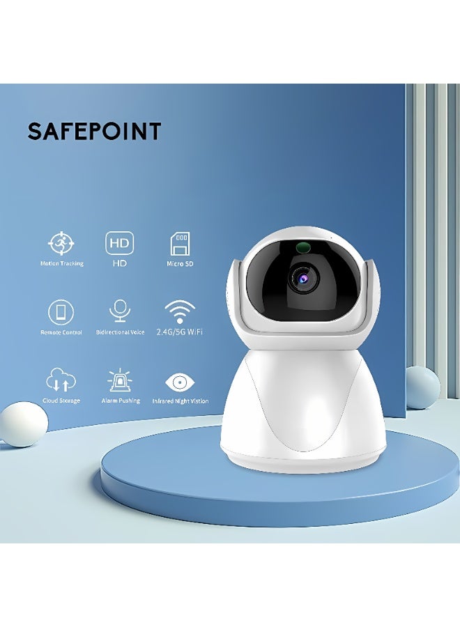 360 degree panoramic WiFi security camera, wireless camera, baby monitoring camera - Image 1