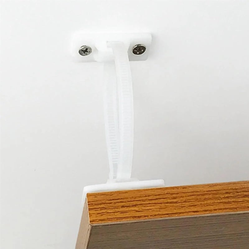 Furniture Wall Anchor Straps And Anti Tip Kits For Child Safety 50 Pcs - Image 4