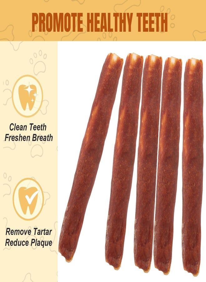 Amzey Collagen Treats for Dogs, 10" Rawhide Retriever Rolls Dog Chews Treats, Duck Wrapped Rawhide Bones Long-Lasting for Large Dogs 50lbs Up, All Natural Duck Basted Dog Rawhide Chews, 5 Count - Image 2