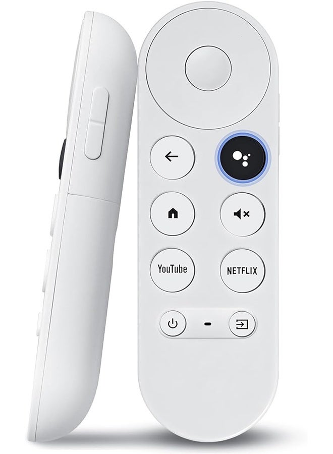 Replacement Voice Remote Control for Google Chromecast 4k Snow Streaming Media Player,Remote for Chromecast with Google TV HD/4K,Voice Remote Controls Replacement(Remote Control Only)
