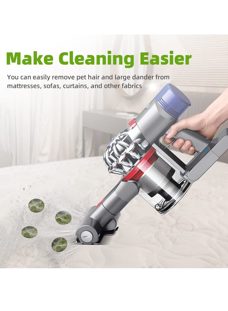 SYOSI, Motorized Tool Brush Head for Dyson V7 V8 V10 V11 V15 Cordless Vacuum Cleaners, Quick Release Mini Motorhead Vacuum Cleaner Head Replacement Parts - Image 4