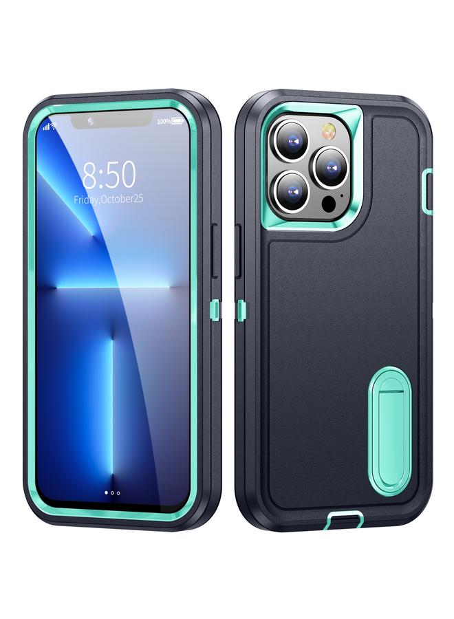 Zaboon Case For iPhone 12 / 12 Pro 3 in 1 Rugged Holder Phone Case - Image 1