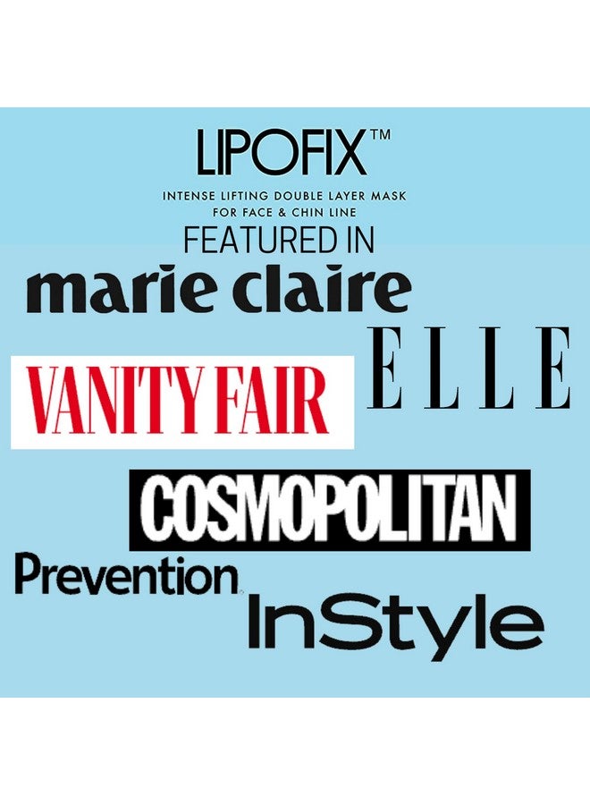 LIPOFIX Double Chin Intense Contour Fit Define Double Layer Mask Lipofix 5 Masks - Image 4