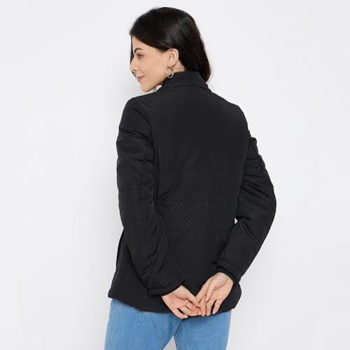 Duke Stardust Women Full Sleeve Printed Jacket (SDZ4138_Black_M) - Image 4