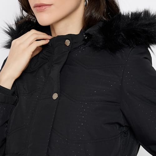 Duke Stardust Women Full Sleeve Printed Jacket (SDZ4138_Black_M) - Image 3