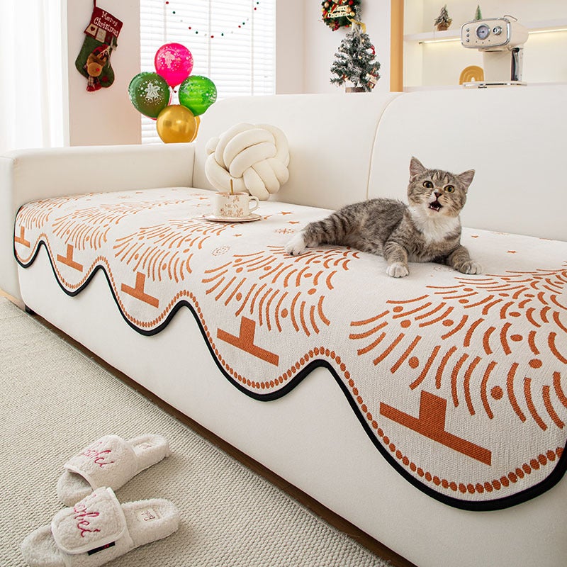 Sofa Cushion For All Seasons Model Light Luxury High-End Non-Slip Seat Cushion Sofa Cover Cloth Towel - Image 2