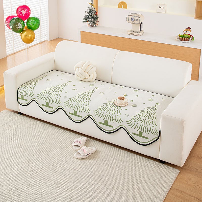Sofa Cushion For All Seasons Model Light Luxury High-End Non-Slip Seat Cushion Sofa Cover Cloth Towel - Image 1