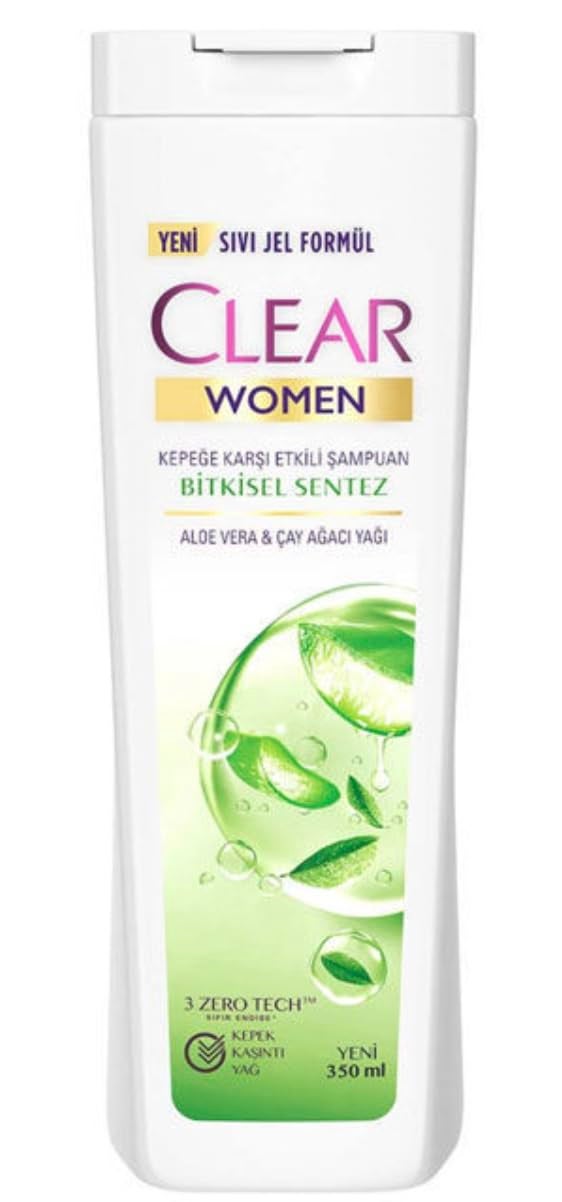 CLEAR WOMEN HERBAL SYNTHESIS ANTIDANDRUFF SHAMPOO 350 ML118 Fl Oz