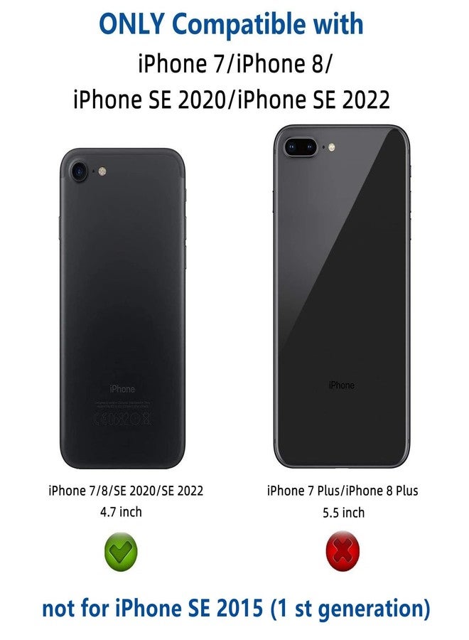 iCoverCase Compatible with iPhone SE 2022/SE 2020/7/8 Phone Case with Card Holder, Wallet Case with Wrist Strap, RFID Blocking Card Slots Kickstand PU Leather Case (Gray Leopard) - Image 2