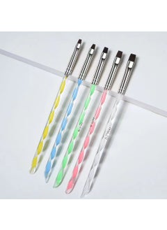 Generic 5pc Crystal Nail Art Brush Set Single white crystal pen 