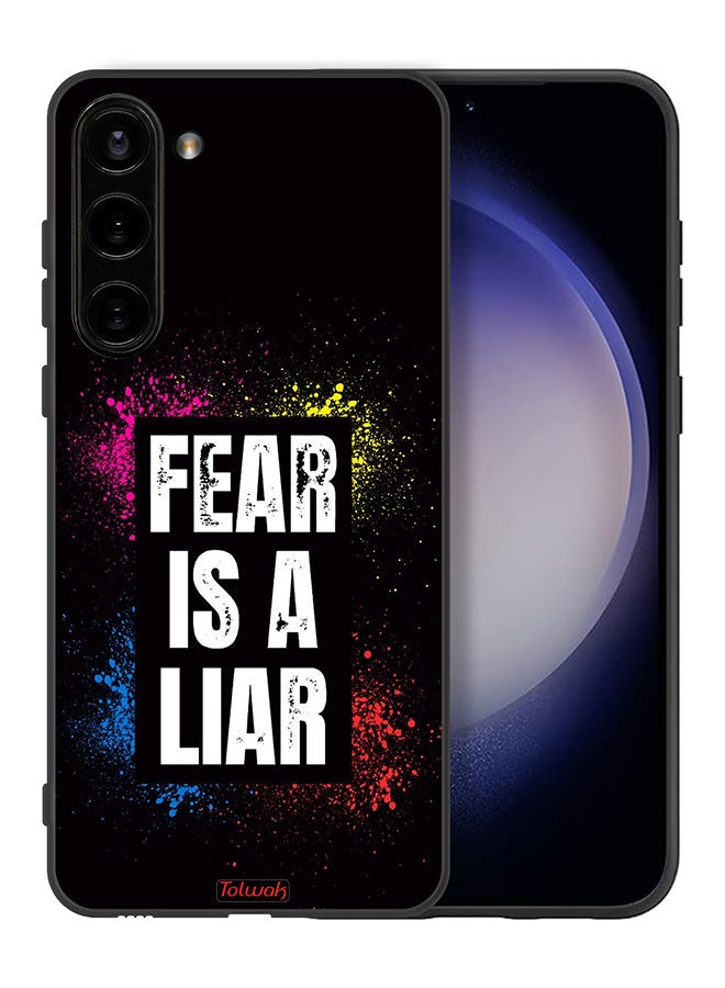 Tolwak Samsung Galaxy S23 5G Protective Case Cover Fear Is A Liar - Image 2
