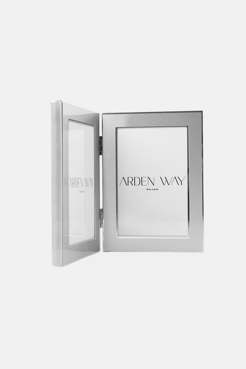 Bluestone Decor Photo Book Frame, Silver - Image 2