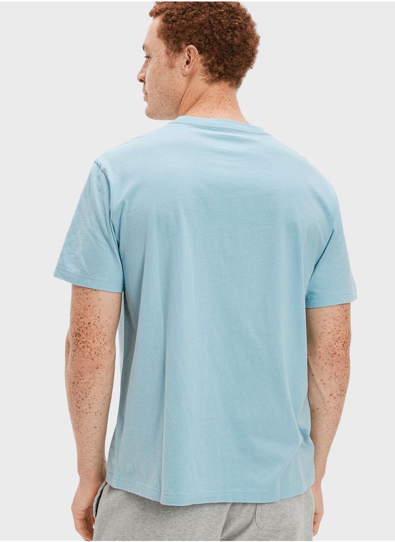 American Eagle - Graphic Crew Neck T-Shirt - Image 1