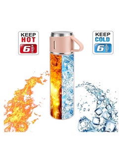 TIGER NEW Vacuum Insulated Flask 500ml/17.6oz Stainless Steel Thermo-Bottle with Cup – Keeps Drinks Hot & Cold, Ideal for Coffee, Water, and Beverages – Durable and Leak-Proof Design  - Image 3
