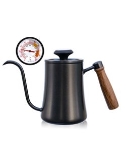 MIBRU V60 Pour Over Premium Drip Coffee Maker Kit, 12-piece Drip Coffee Maker with Bag, Specialty Coffee Bag, Professional Scale with Timer, Barista Towel, Coffee Bean Moisture Spray Can, Electronic Coffee Bean Grinder, Coffee Pin Brush, Coffee Cleaning Brush, 02 Coffee Paper Filter, 02 Coffee Filter Funnel, 550 Coffee Sharing Pot with Built-in Thermometer, Slim Neck Manual Coffee Pot, Restrictor Spout for Drip Coffee Pot, Specialty Coffee Kit, Specialty Coffee Tools, Coffee Machine, Coffee Cup, Coffee Cleaning Kit, Pour-Over Coffee Maker Accessories  - Image 3