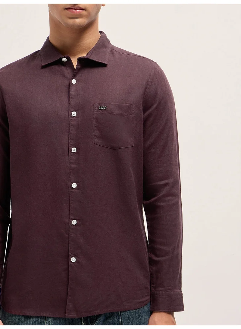 The Bear House  Men’s Long Sleeve Shirt – Classic, Comfortable and Stylish Essential for Work, Travel or Casual Outings for Men | Best Price UAE