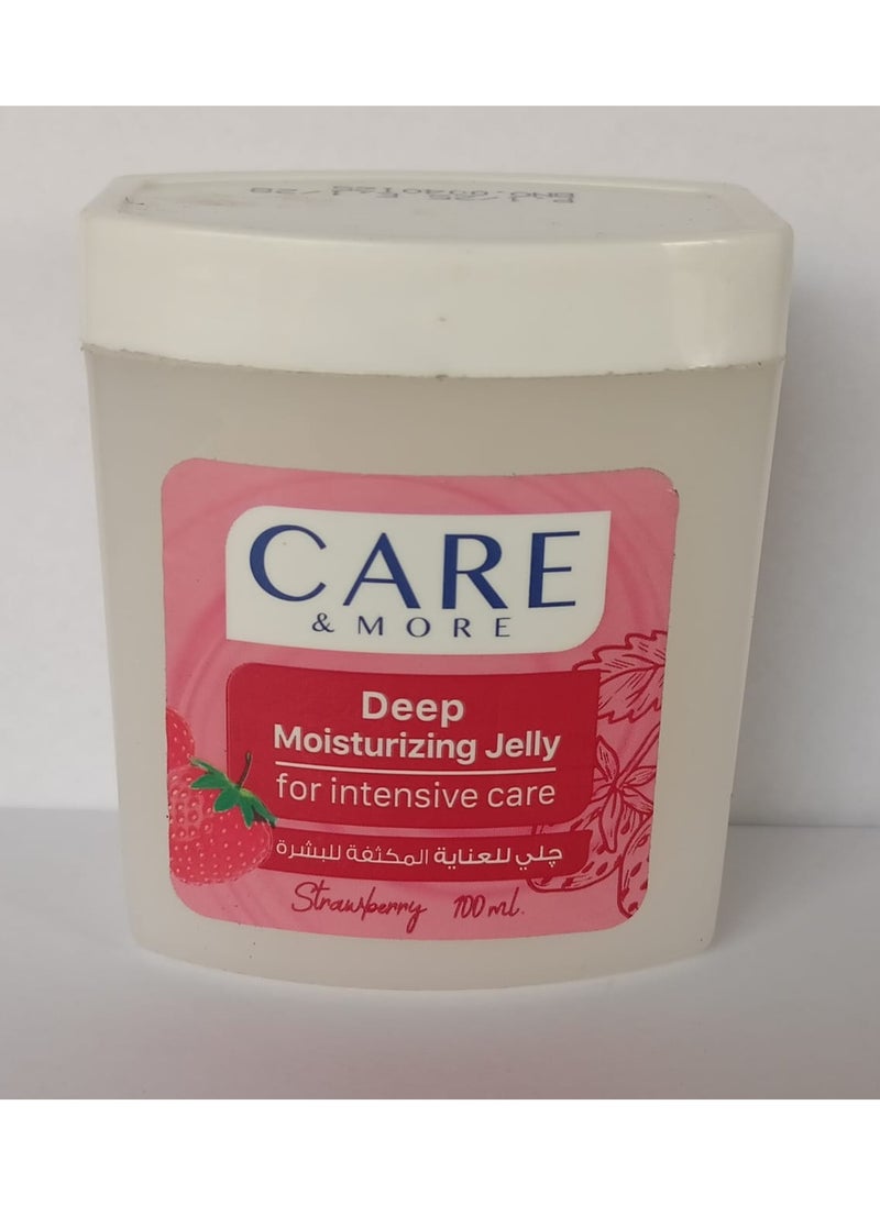 Care & More - Strawberry Deep Moisturizing Petroleum Jelly For Intensive Care - Image 1
