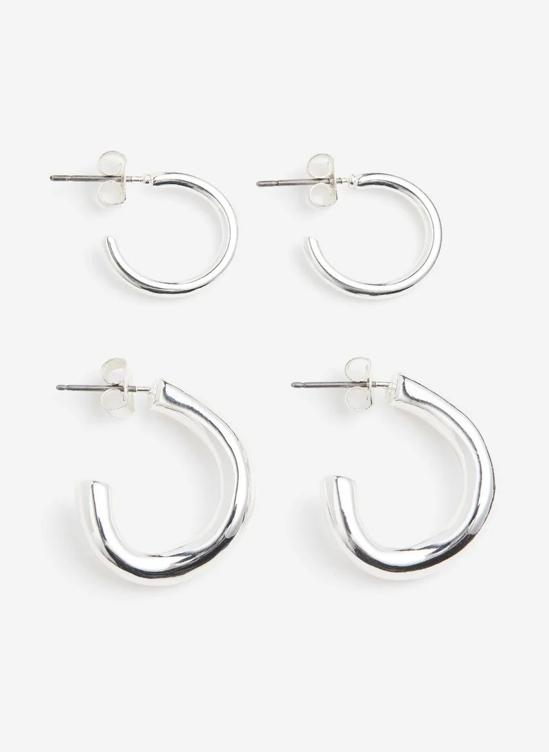 اتش اند ام 2 Pairs Hoop Earrings