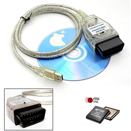 KDCAN OBD,K+Dcan OBD NCS Expert Software Ediabas OBDII KDcan Cable OBD2 Scanner di codice interfaccia DCAN