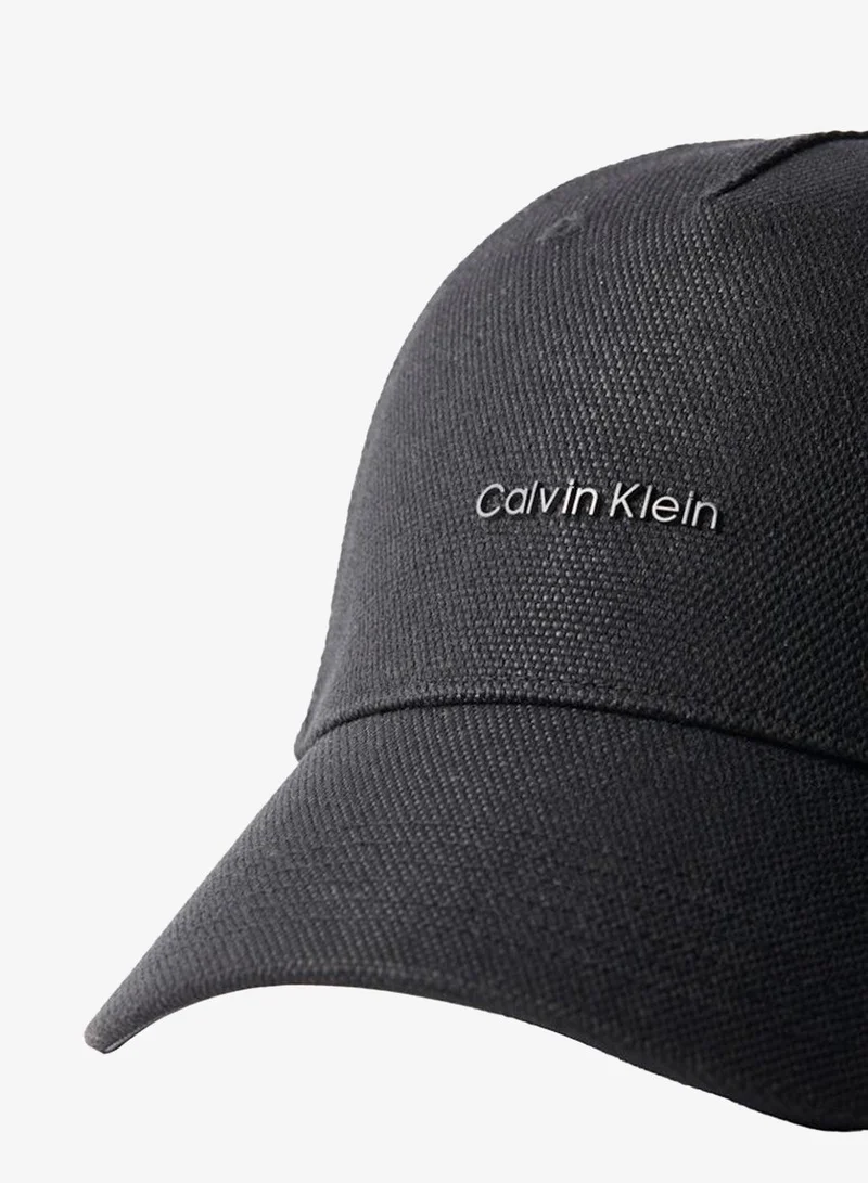 CALVIN KLEIN  Canvas Standard Logo Cap  | Best Price UAE