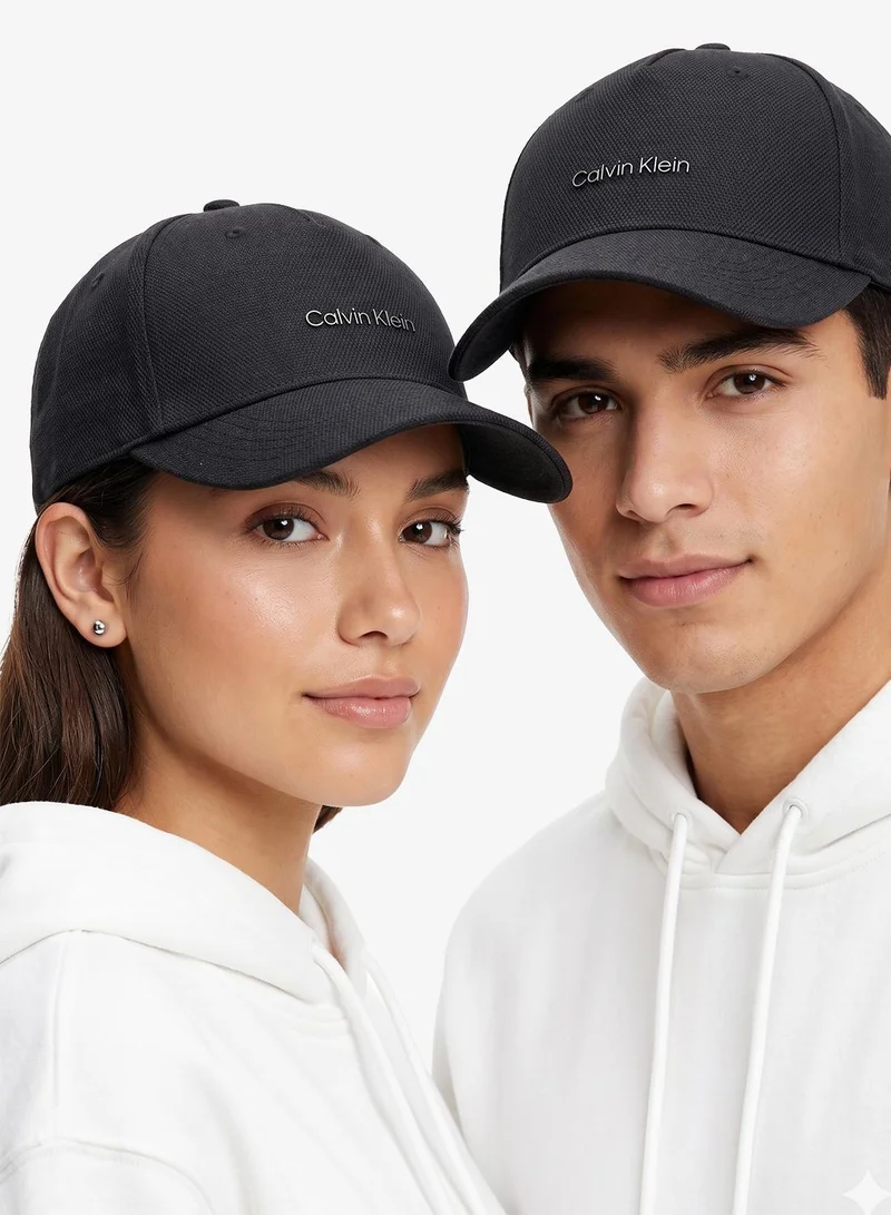 CALVIN KLEIN Canvas Standard Logo Cap