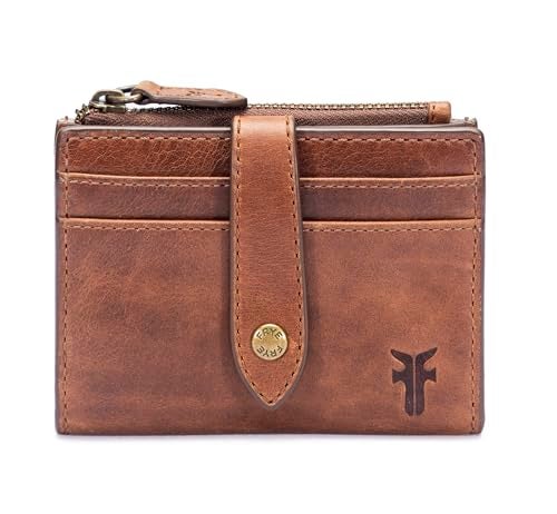 Frye Melissa Coin Purse, Cognac, One Size - Image 5