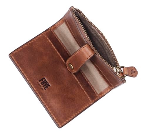 Frye Melissa Coin Purse, Cognac, One Size - Image 3