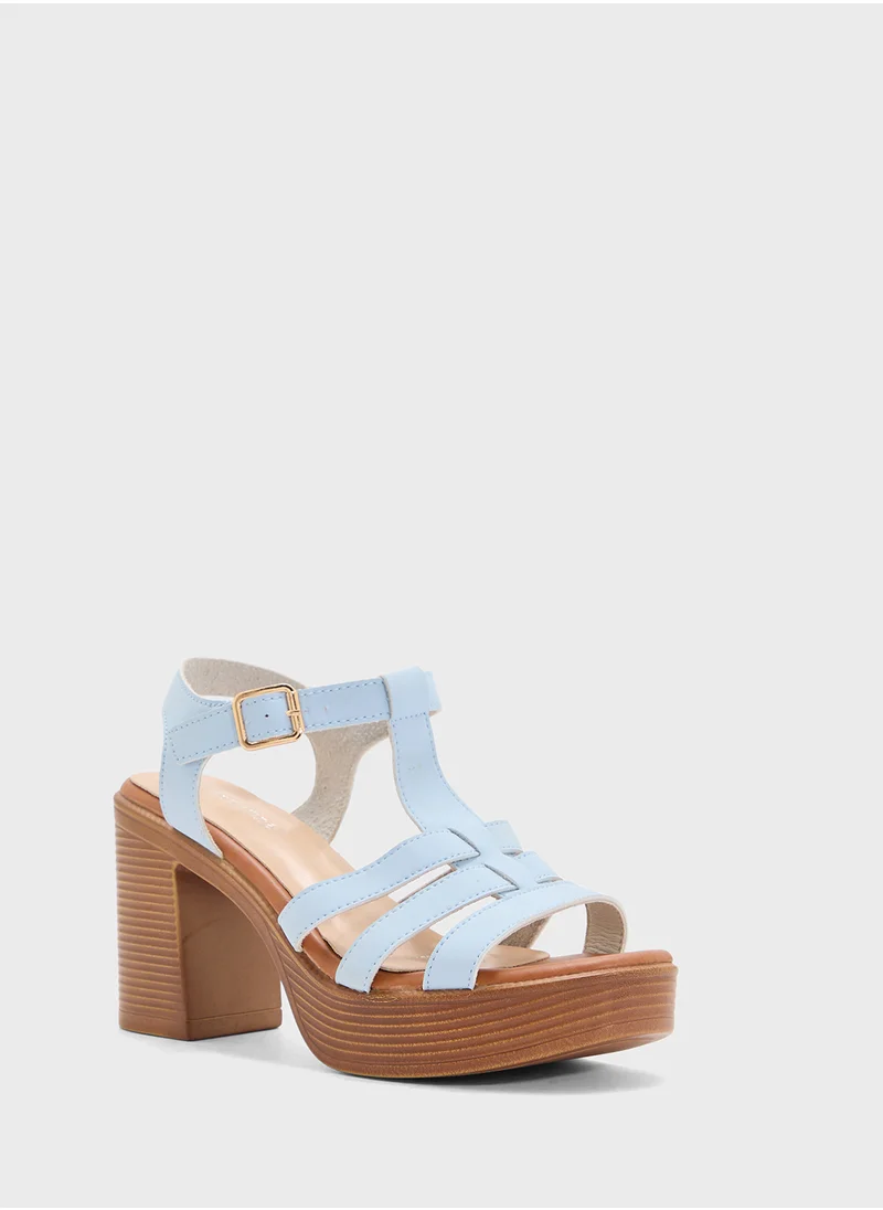Andarina Platform Heeled Sandal