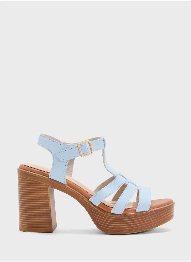 Andarina Platform Heeled Sandal