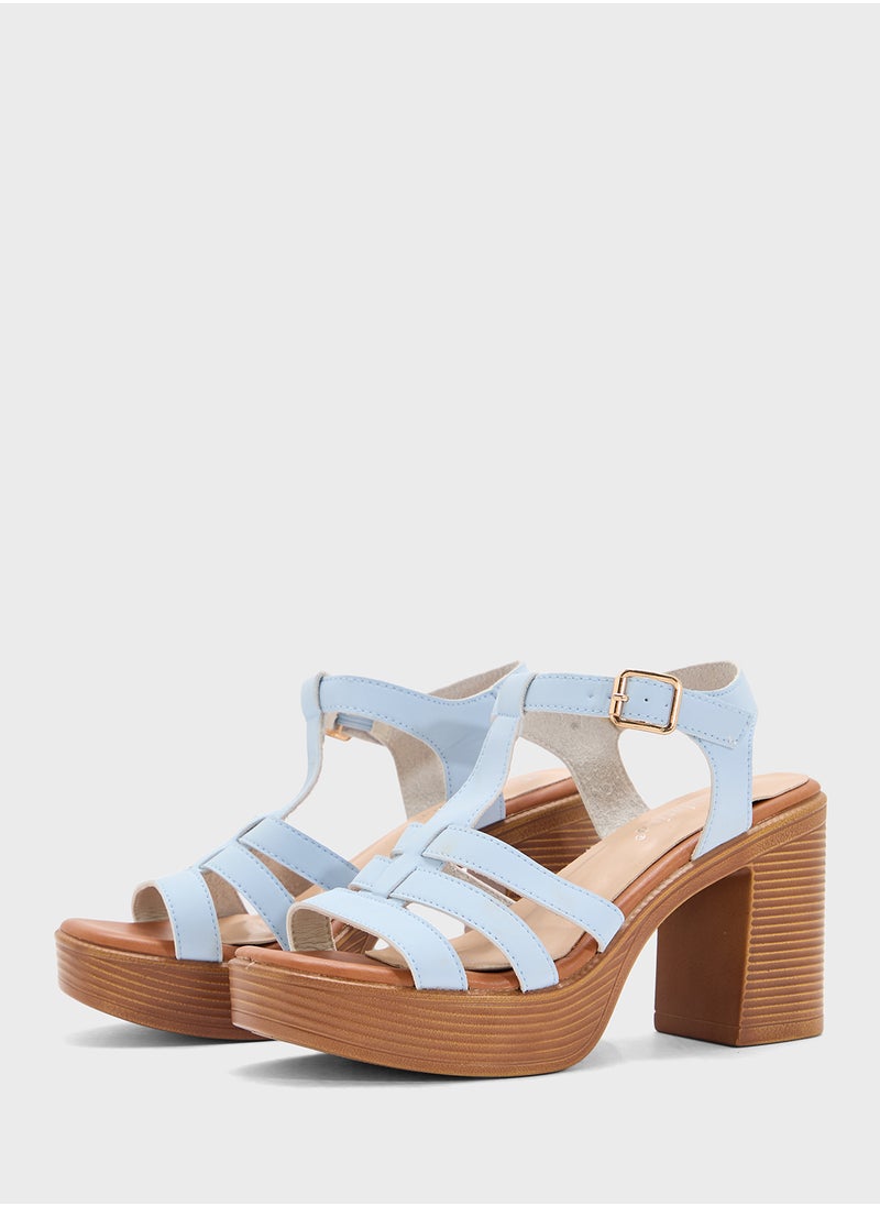 Andarina Platform Heeled Sandal  - Image 4