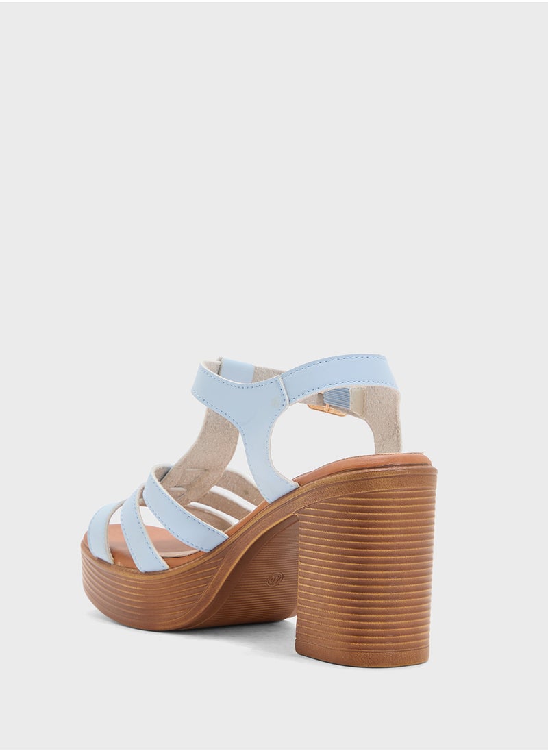Andarina Platform Heeled Sandal  - Image 3