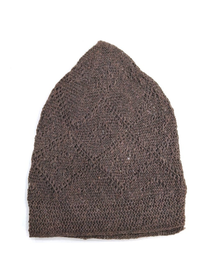 Muslim Prayer Cap for Men – Soft Breathable Knitted Islamic Kufi Hat, Stretchable Crochet Skull Cap for Salah, Hajj, Umrah & Daily Wear - Image 1