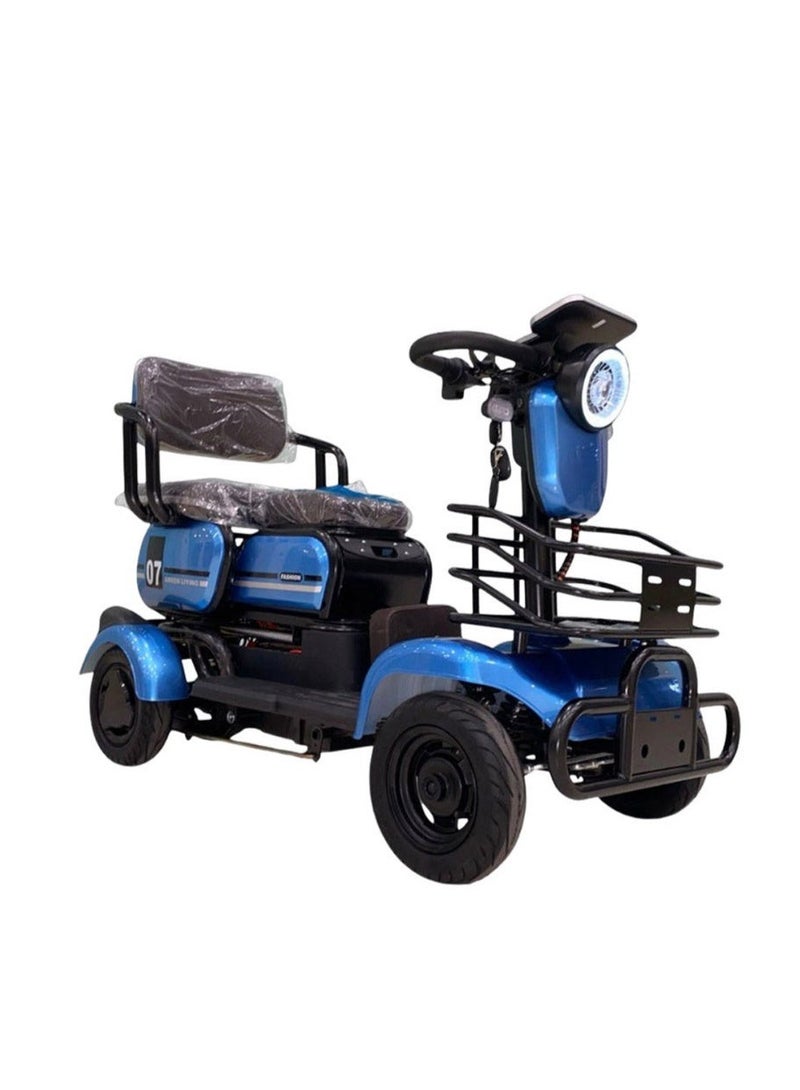 V1A Electric Quadrabike Scooter, 25km/h Max Speed, 30km Range, 600W Motor - Image 1