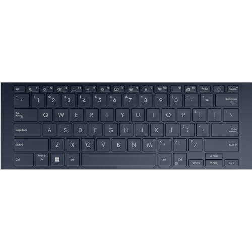 Saco Laptop Keyboard Protector Cover Compatible with 2024 ASUS Zenbook 14 OLED UX3405MA | ASUS Zenbook Duo OLED (2024) UX8406MA Series 14 Inch Laptop - Transparent - Image 3