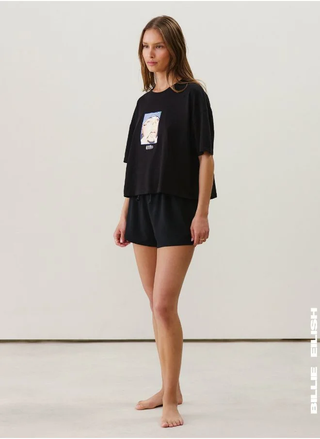 UNDIZ Billie eilish top Black