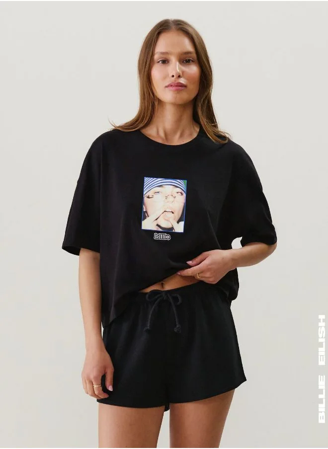 UNDIZ Billie eilish top Black