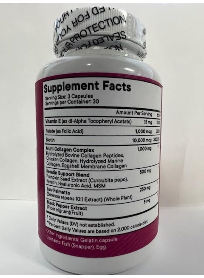 New Age Collagen Capsules with Biotin and Keratin for Women - Image 4