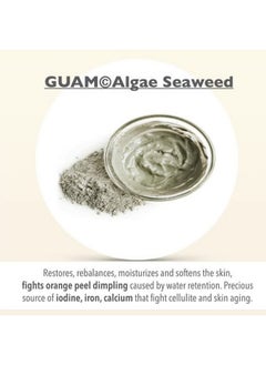 guam Guam Anti-cellulite Body Wrap, Seaweed Body Wraps for Cellulite on Legs and Thighs, ORIGINAL FORMULA, Professional Cellulite Removal Treatment, 500 gr Beauty  - Image 4