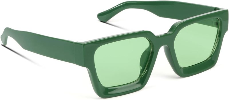 GFUIARA Trendy Square Sunglasses for Men Women Fashion Thick Rectangle Sun Glasses UV Protection Shades Designer Style - Image 1
