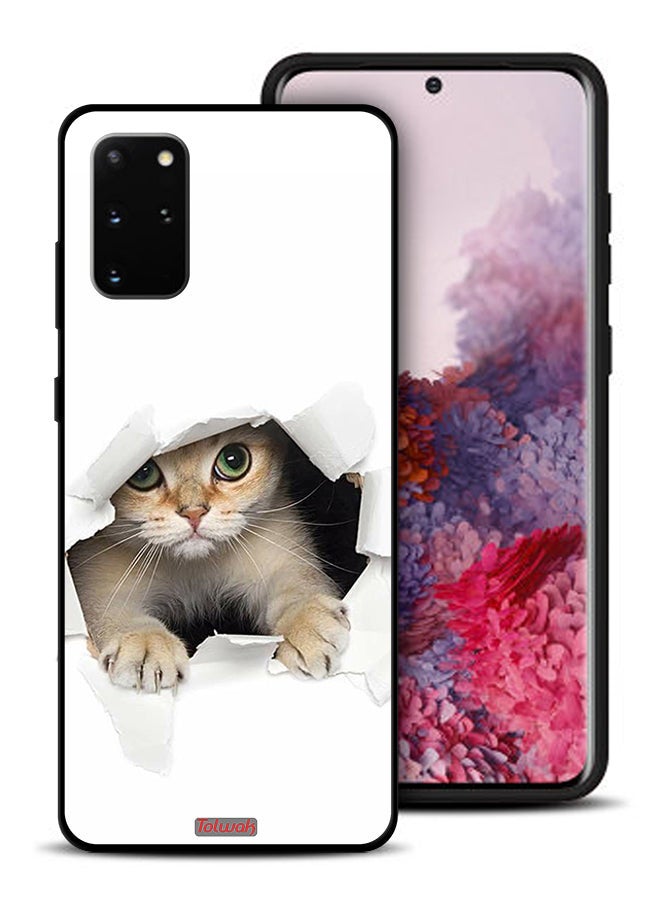 Tolwak Samsung Galaxy S20 Plus Protective Case Cover Cat Appearing  - Image 1
