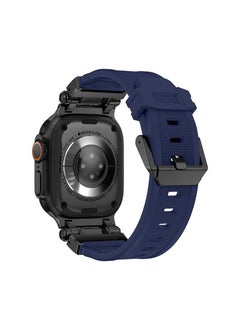 Generic Durable Armor Style Bands Soft Series Silicone For Apple Watch Ultra 49mm 45mm 44mm  - Image 2