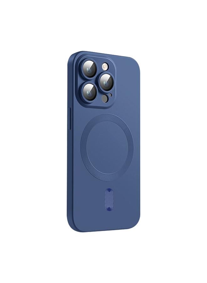 Case For iPhone 16 Pro MagSafe Matte TPU Phone Case with Lens Film