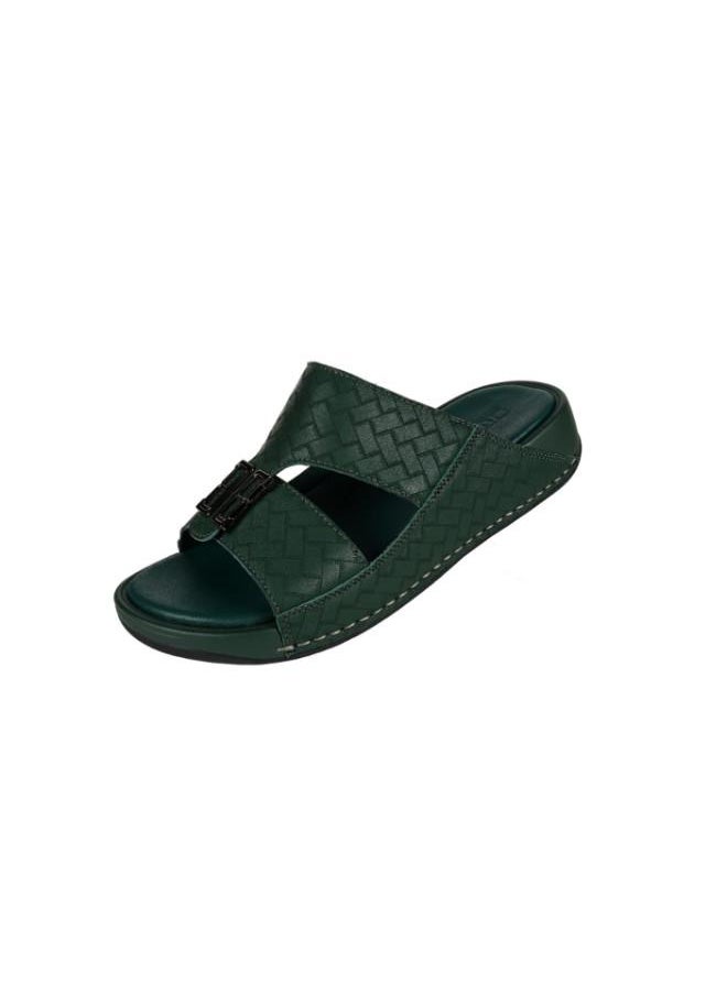 barjeel uno - 008-3476 Barjeel Mens Casual Sandals 2368-1 Green - Image 1