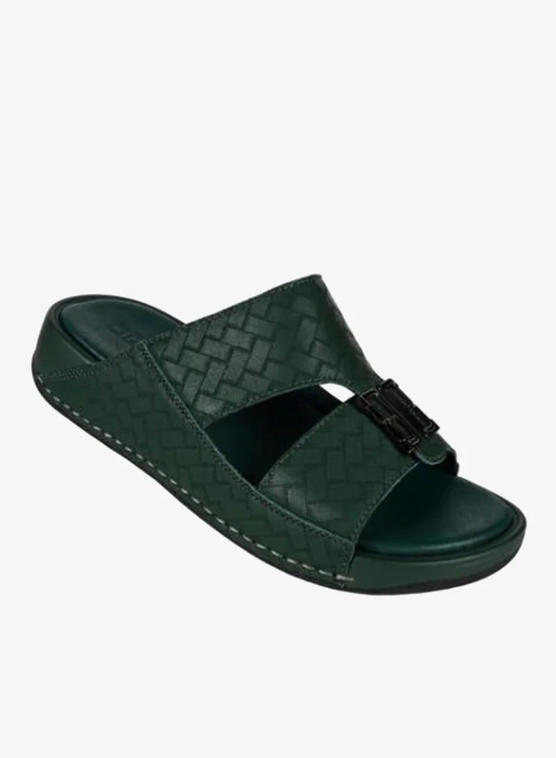 008-3476 Barjeel Mens Casual Sandals 2368-1 Green