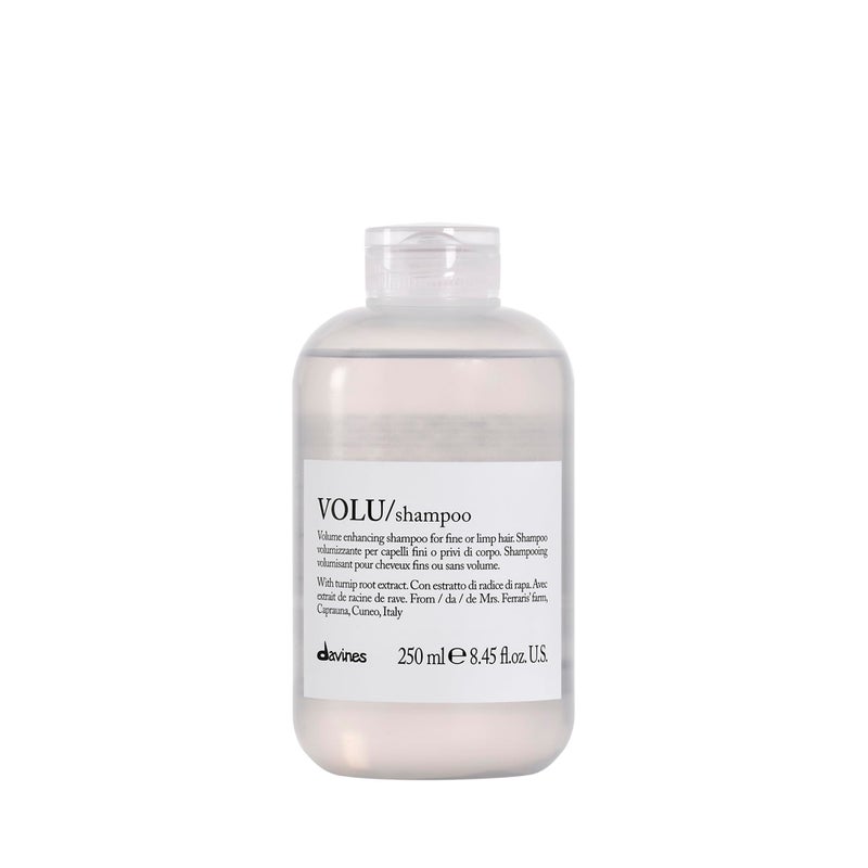 Davines VOLU Shampoo | Volume Shampoo for Fine, Thin Hair Types | Gentle Everyday Volumizing | 8.45 fl oz (Pack of 1) - Image 1