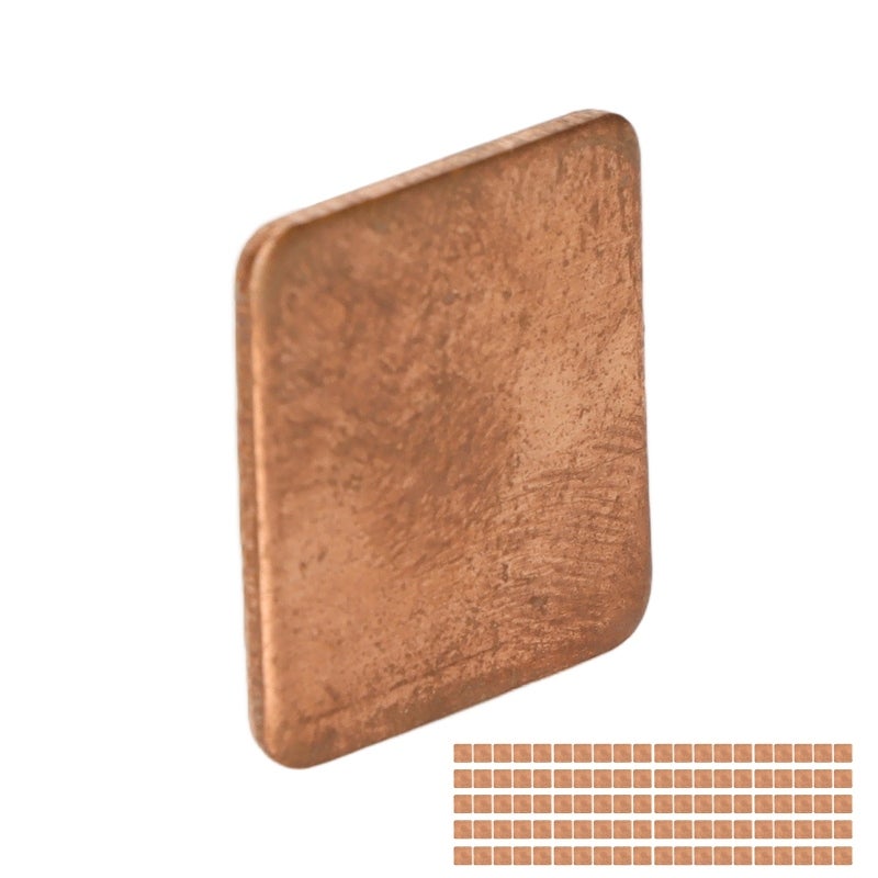 وسادة نحاسية رقيقة 15x15x0.3 مم، موصلية حرارية 401 واط/متر كلفن - طقم مشتت حراري نحاسي خالٍ من النتوءات لبطاقة الرسوميات ووحدة المعالجة المركزية وقرص SSD - Image 4