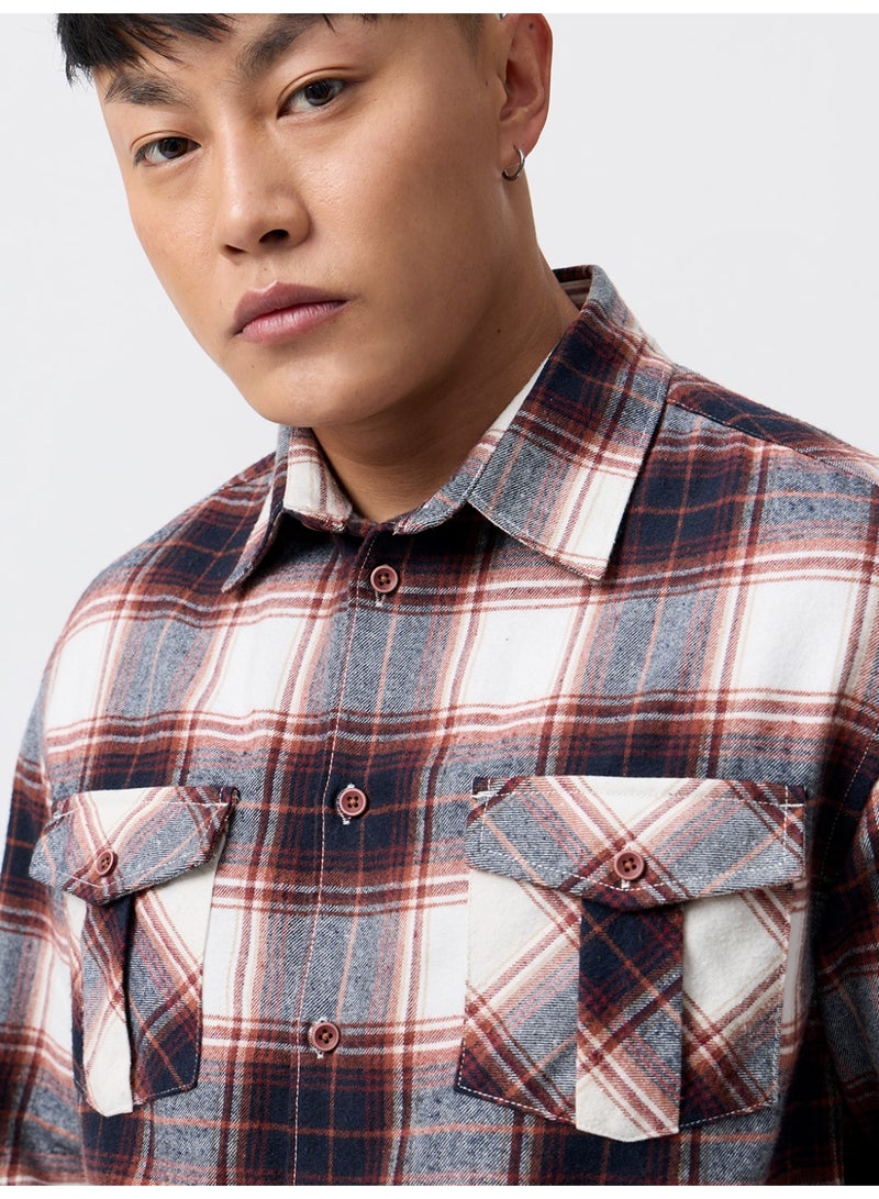 The Souled Store Plaid Shirt: Copper Creek - Image 4